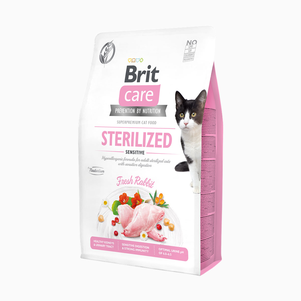 Brit-Care-Tahılsız-Sterilised-Sensitive-Tavşanlı-Kedi-Maması-2-Kg