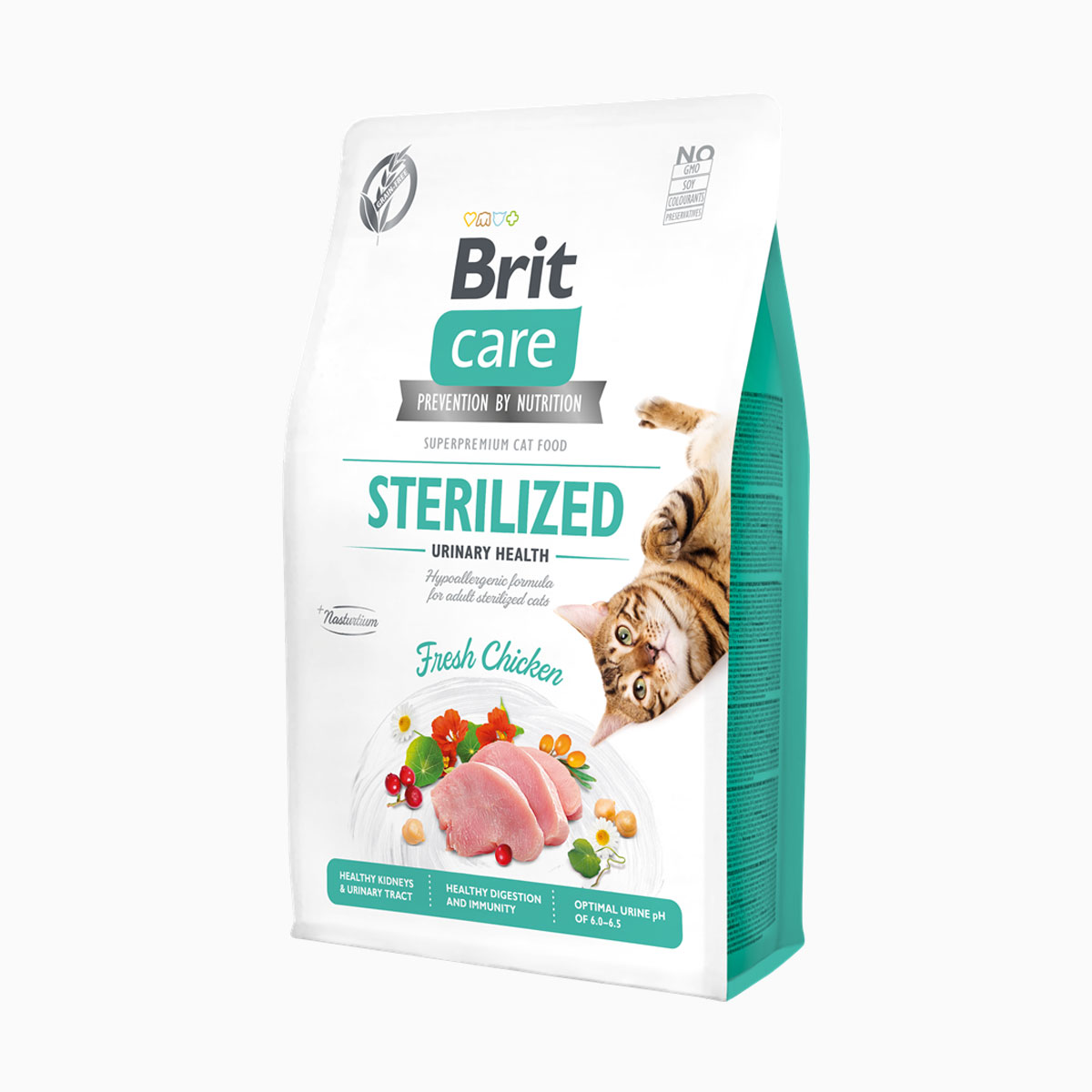 Brit-Care-Tahılsız-Sterilised-Urinary-Tavuklu-Kedi-Maması-2-Kg