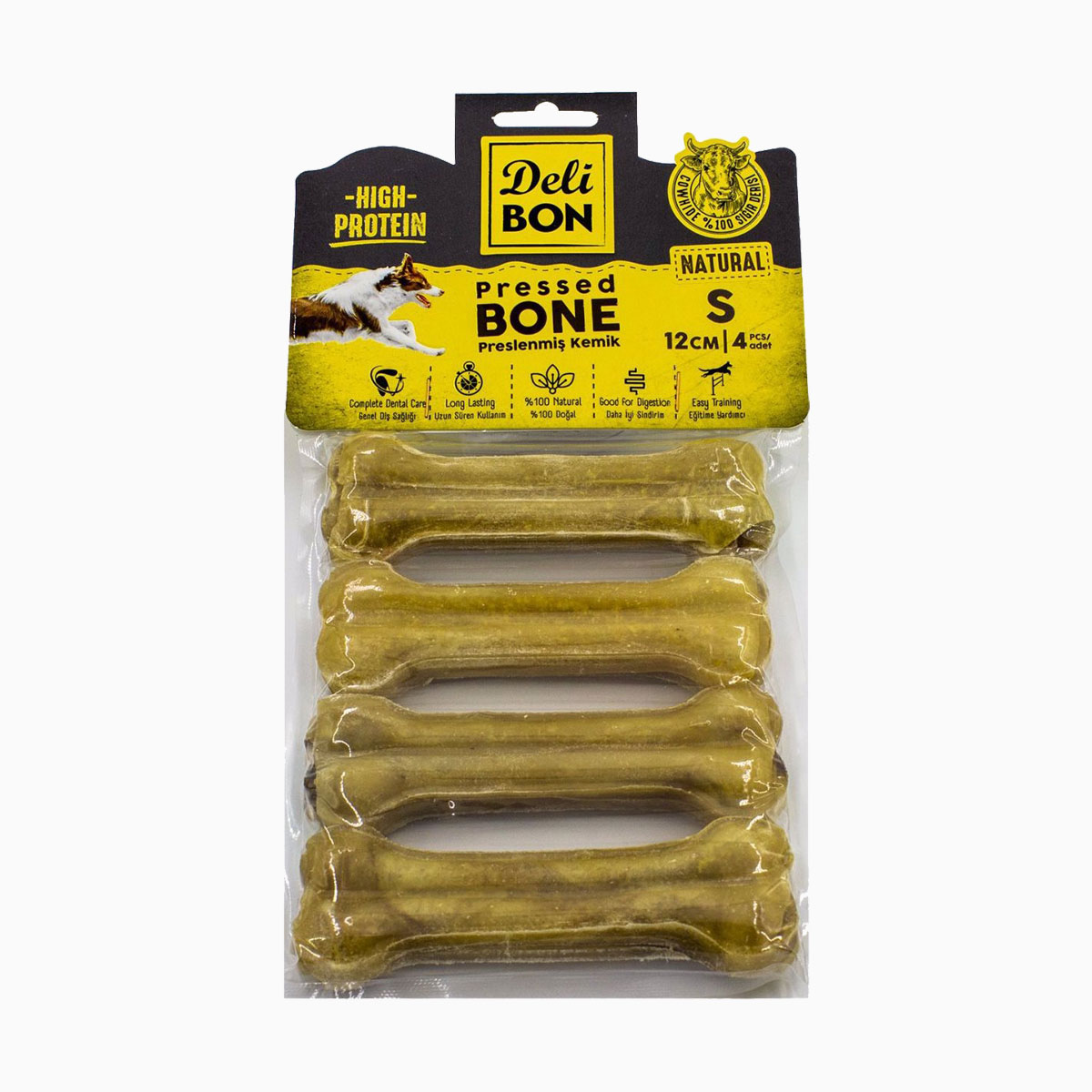 Deli-Bon-Deri-Pres-Kemik-12-cm-S-Boy-4lü-Paket-Naturel