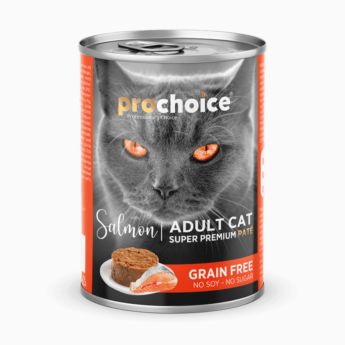 Pro Choice Adult Somonlu Yetişkin Kedi Konservesi 400 Gr
