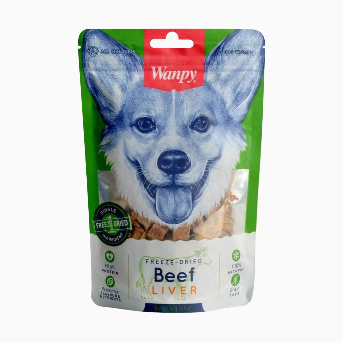 Wanpy-Kurutulmuş-Dana-Ciğeri-Köpek-Ödülü-40gr