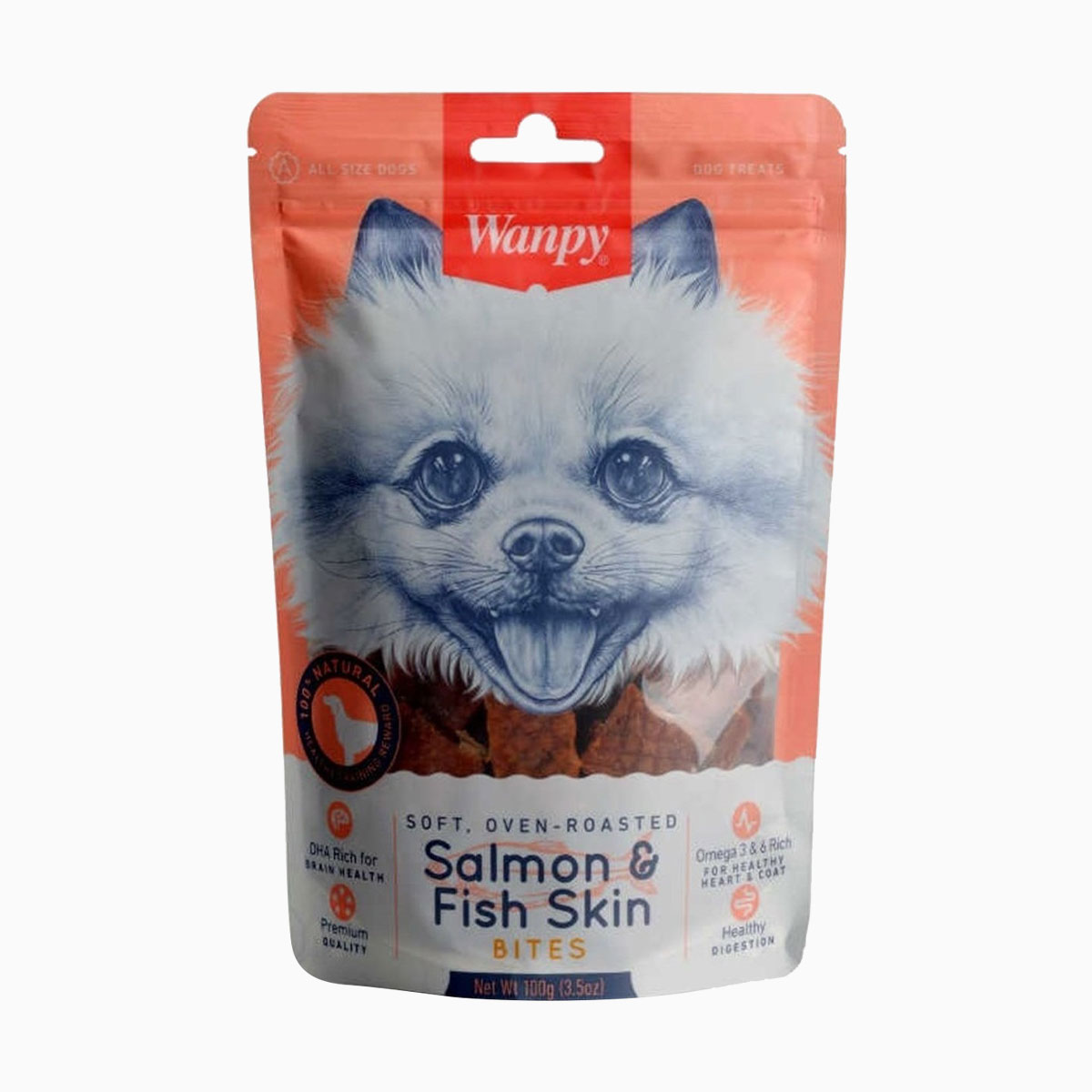 Wanpy-Yumuşak-Somon-ve-Balık-Derisi-Köpek-Ödülü-100gr