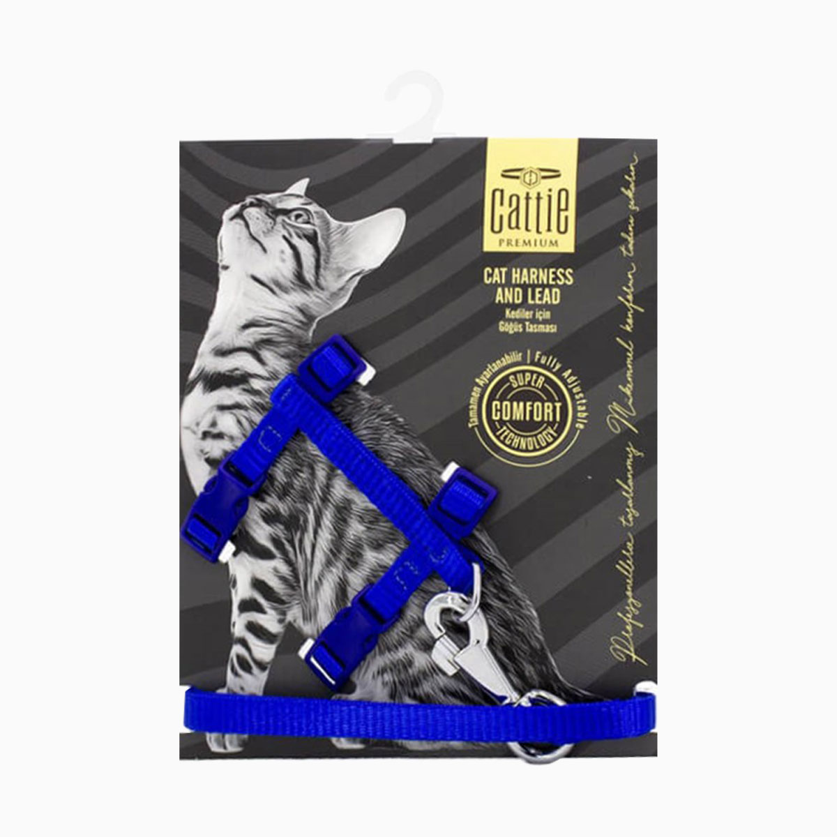 Cattie-Kedi-Göğüs-&-Gezdirme-Takımı-Mavi-1x25-40-cm